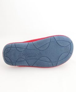 Mujer Nordika's | Zapatilla De Casa Nordikas Tirol 1718 Rojo