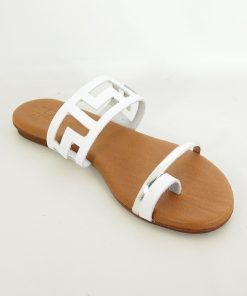 Mujer Ilse Jacobsen | Sandalias Idee Italiane 6832 Blanco-Plata