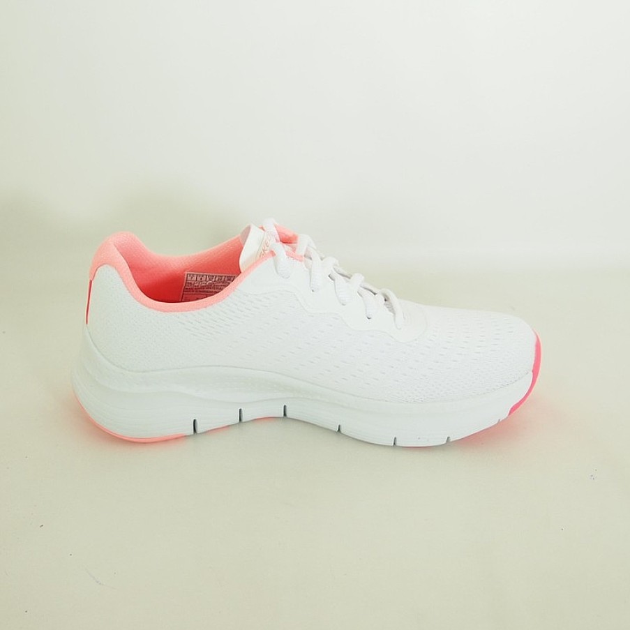 Mujer Skechers | Zapatillas Deportivas Skechers Arch Fit Infinty Cool 149722 Blanco