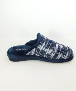 Hombre Garzon | Zapatillas De Estar Por Casa Garzon P351-294 Azul