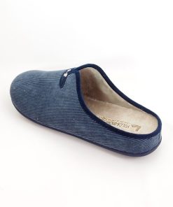 Hombre Vulca-bicha | Zapatillas De Casa Vulca-Bicha 4862 Azul.