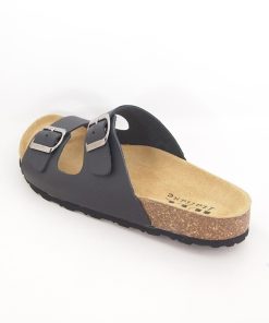 Hombre Idee italiane | Sandalias Idee Italiane 595 Negro