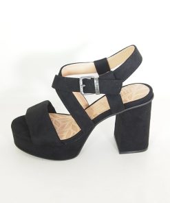 Mujer Mustang | Sandalias Mustang 53390 Negro