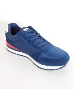 Hombre Skechers | Zapatillas Deportivas Skechers Sunlite Waltan 52384 Azul