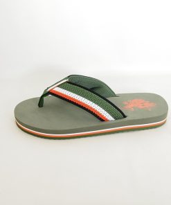 Hombre US Polo | Chanclas U. S. Polo Hank001 Verde