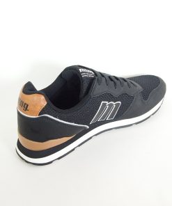 Hombre Mustang | Zapatillas Deportivas Mustang 84467 Negro