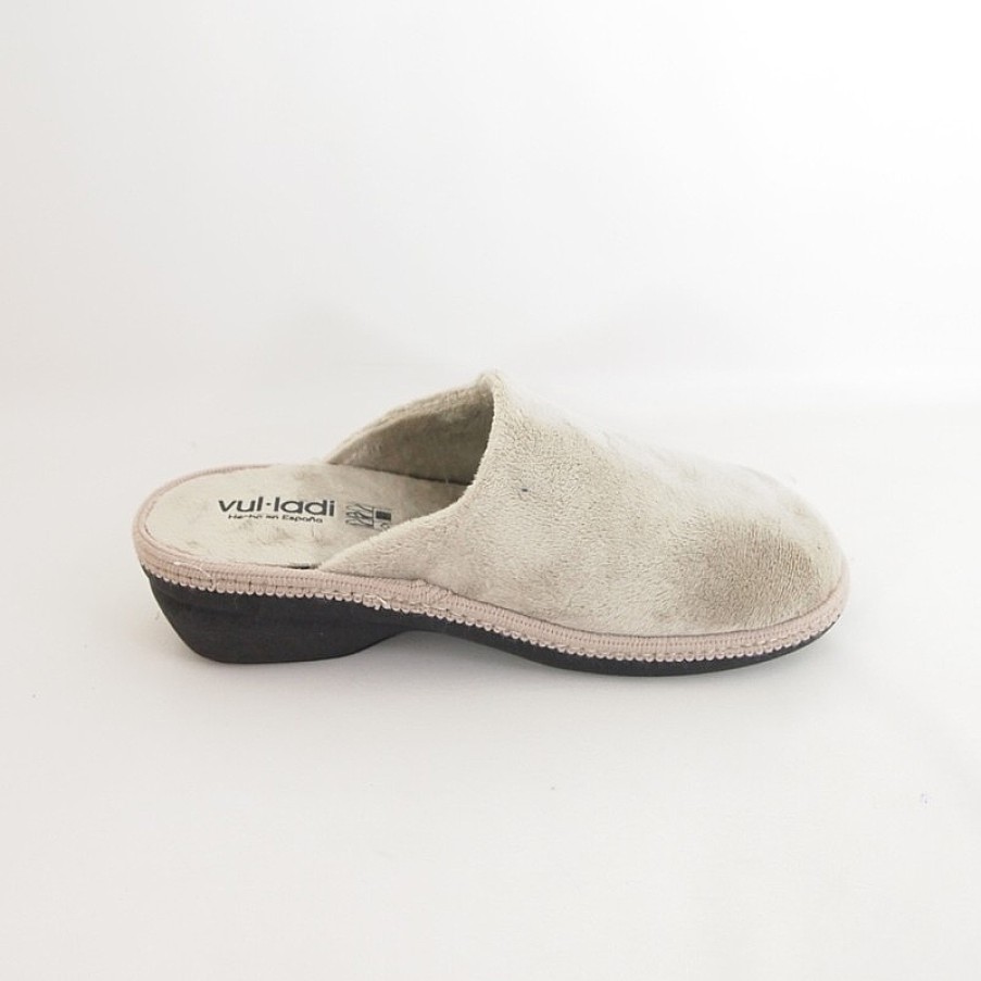 Mujer vul·ladi | Zapatillas De Casa Vul·Ladi 5953-140 Niquel