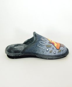 Hombre Garzon | Zapatilla De Casa Garzon P349-246 Gris