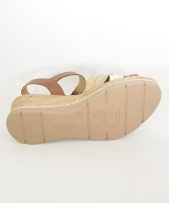 Mujer pitillos | Sandalias Pitillos 5023 Taupe-Crudo