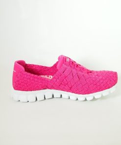 Mujer Skechers | Zapatos Skechers Ez Flex 2 Pedestal 22837 Rosa