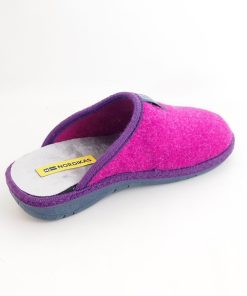 Mujer Nordika's | Zapatilla De Casa Nordikas Tirol 1718 Fuxia