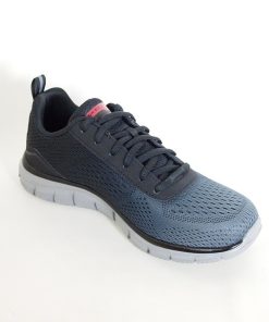 Hombre Skechers | Zapatillas Deportivas Skechers Track Ripkent 232399 Gris