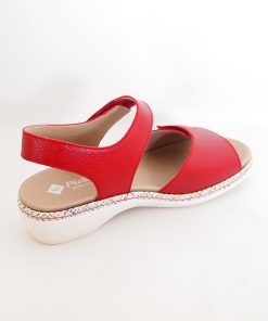 Mujer piesanto | Sandalias Piesanto 230802 Rojo