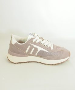 Mujer Mustang | Zapatilla Deportiva Mustang 60274 Taupe