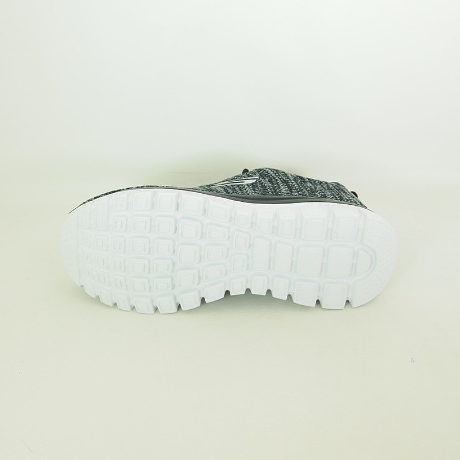 Mujer Skechers | Zapatillas Deportivas Skechers 12614 Graceful Twisted Fortune Negro-Blanco