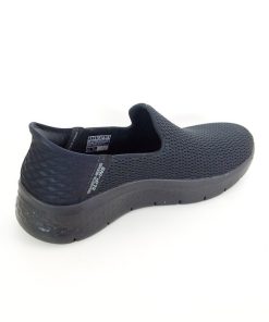 Mujer Skechers | Zapatos Skechers Slip Ins Go Walk Flex Relish 124963 Negro