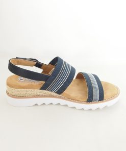 Mujer Skechers | Sandalias Skechers Desert Kii Hi Tea Time 113863 Azul