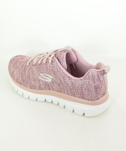 Mujer Skechers | Zapatillas Deportivas Skechers 12614 Graceful Twisted Fortune Lila