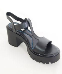 Mujer Mustang | Sandalias Mustang 52992 Negro