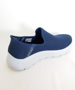 Hombre Skechers | Zapatillas Skechers Go Walk Flex No Hands 216495 Azul