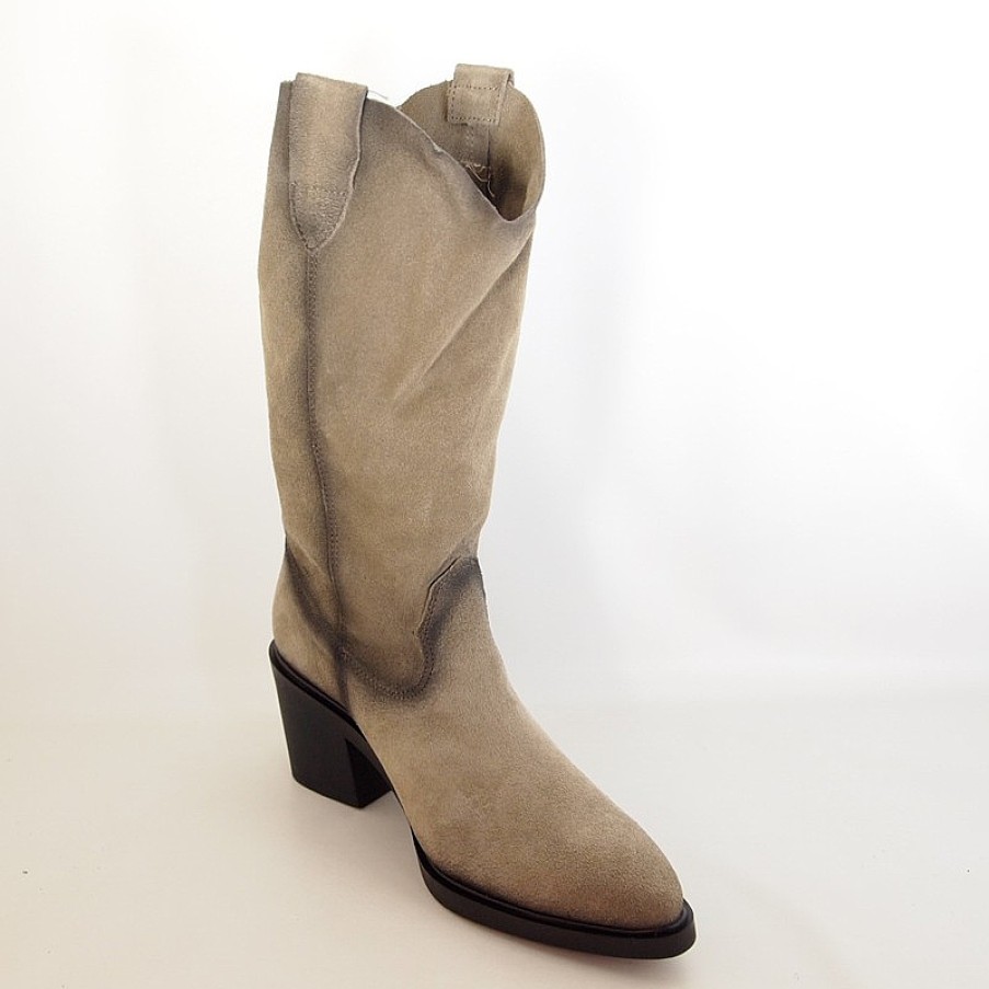 Mujer Jose Saenz | Botas Jose Saenz Roma 6516-V Piedra