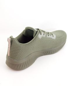 Mujer Skechers | Zapatillas Deportivas Skechers 117378 Squad Air Close Encounter Verde