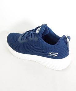 Hombre Skechers | Zapatillas Deportivas Skechers Squad 232290 Azul