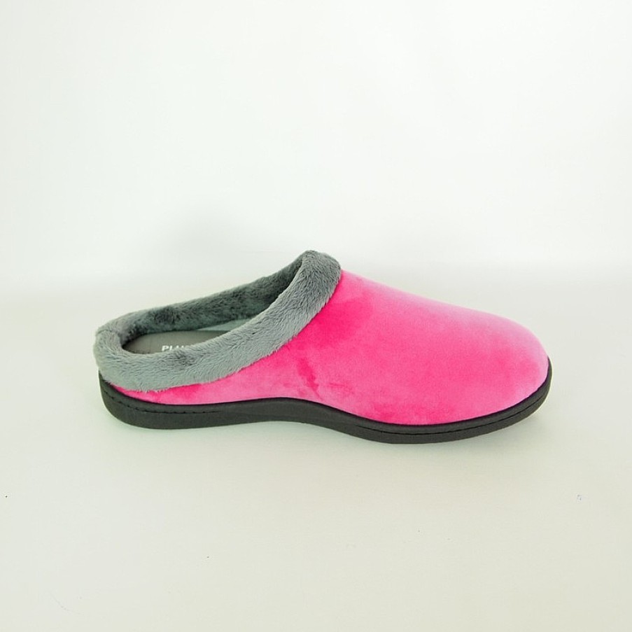 Mujer Roal | Zapatillas De Casa Plumaflex R12230 Fuxia