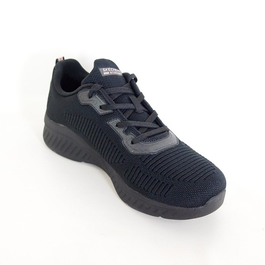 Mujer Skechers | Zapatillas Deportivas Skechers Squad Air Close Encounter 117378 Negro