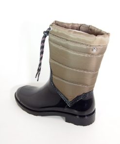 Mujer Gioseppo | Botas De Agua Gioseppo 46282 Negro-Kaki