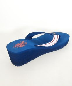 Mujer US Polo | Chanclas U. S. Polo Chany03 Azul