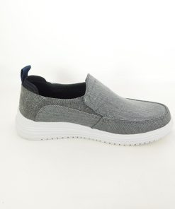 Hombre Skechers | Zapatos Skechers Proven Evers 204472 Gris