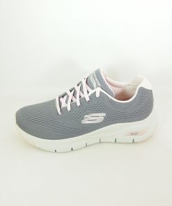 Mujer Skechers | Zapatillas Deportivas Skechers Arch Fit Big Appeal 149057 Gris