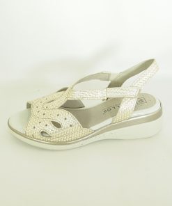 Mujer pitillos | Sandalias Pitillos 5010 Oro