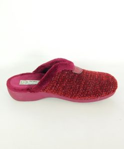 Mujer Roal | Zapatillas De Casa Roal R00760 Granate