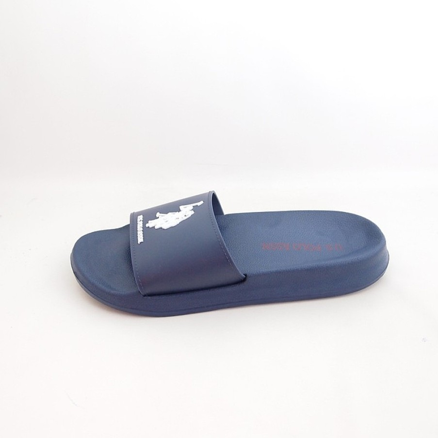 Hombre US Polo | Chanclas U.S. Polo Gavio001 Azul