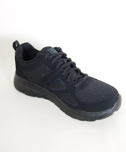 Hombre Skechers | Zapatillas Deportivas Skechers Burns Agoura 52635 Negro