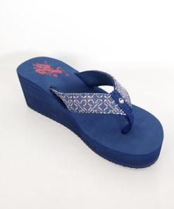 Mujer US Polo | Chanclas U. S. Polo Chany04 Azul