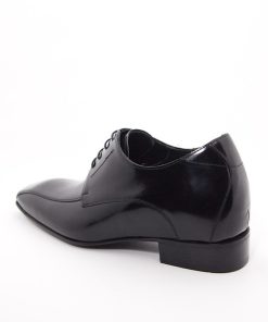 Hombre +7 de mildflex | Zapatos Con Alzas 98013 Negro