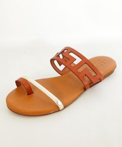 Mujer Idee italiane | Sandalias Idee Italiane 6832 Cuero-Plata