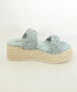 Mujer Moona | Sandalias Moona Mo2375 Celeste