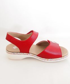 Mujer piesanto | Sandalias Piesanto 230802 Rojo