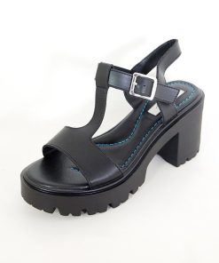 Mujer Mustang | Sandalias Mustang 52992 Negro