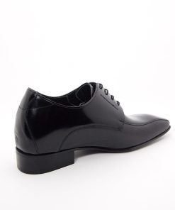 Hombre +7 de mildflex | Zapatos Con Alzas 98013 Negro