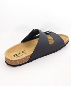 Hombre Idee italiane | Sandalias Idee Italiane 595 Negro