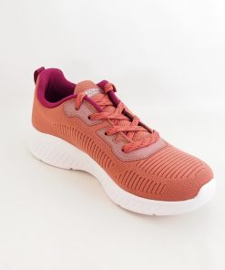 Mujer Skechers | Zapatillas Deportivas Skechers 117379 Squad Air Sweet Encounter Rosa