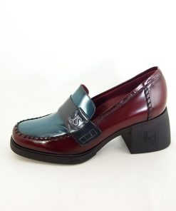 Mujer Jose Saenz | Zapatos Jose Saenz Candela 5498A Rioja-Petroleo