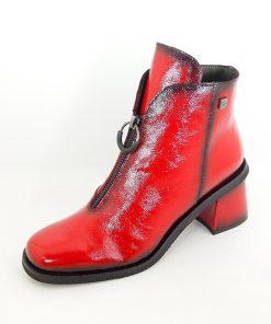 Mujer Jose Saenz | Botines Jose Saenz Olga 5461 Rojo