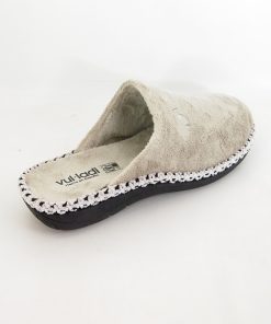 Mujer vul·ladi | Zapatillas De Casa Vul·Ladi 5893-140 Niquel