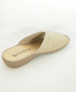 Mujer Vulca-bicha | Zapatillas De Casa Vulca-Bicha 744 Beige